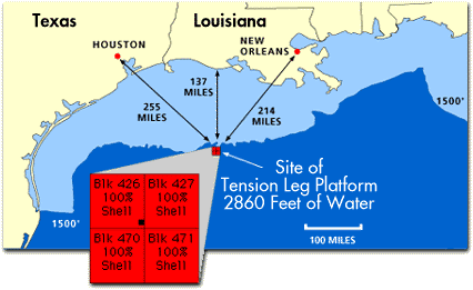 Auger Location Map